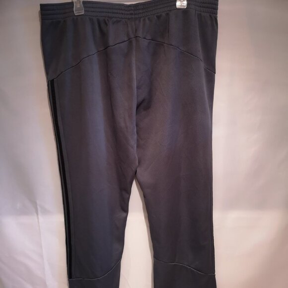 Adidas Climawarm Men's Size 3XL Loose Fit Fleece Lined Grey Track Pants - Picture 2 of 12